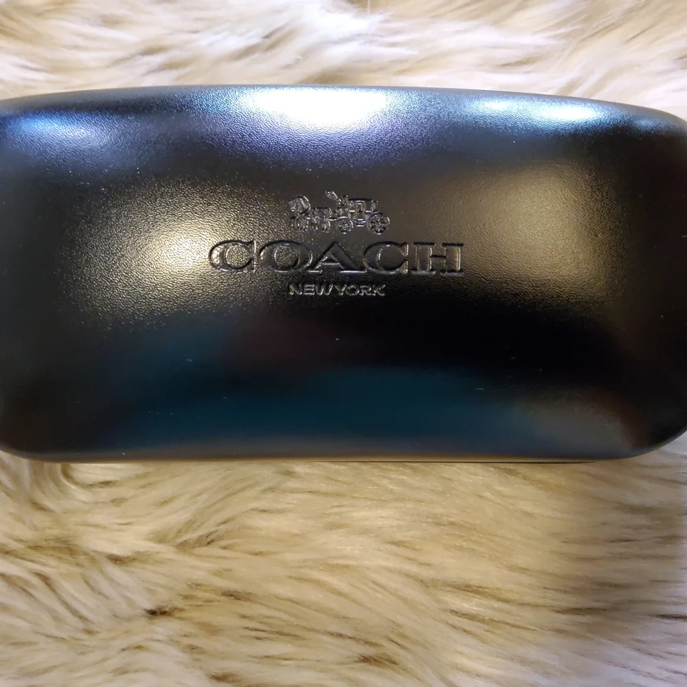 Coach Black Sunglasses Case GUC